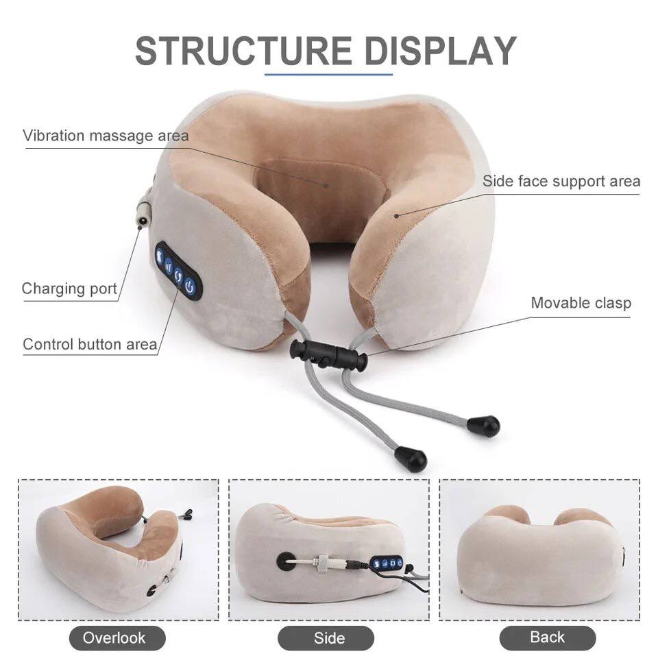 Wellness Space™Neck Massager Pillow